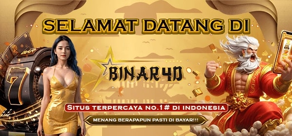 Selamat datang di BINAR4D situs terpercaya No 1 se-indonesia